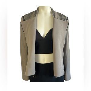 NWT 🤩MINICUCCI X MARCANIO JACKET 2 in 1 SLEEVELESS JACKET  MOTO STYLE 🙌🌟